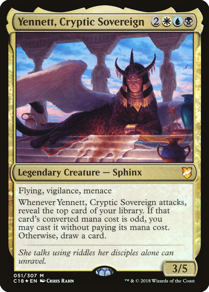 Yennett, Cryptic Sovereign - Foil