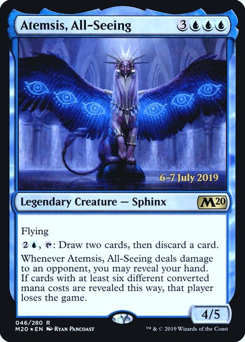 Atemsis, All-Seeing - Foil - Prerelease Promo