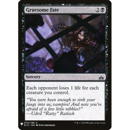 Gruesome Fate