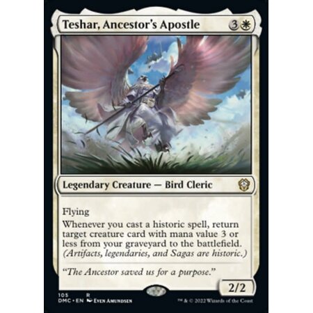 Teshar, Ancestor's Apostle
