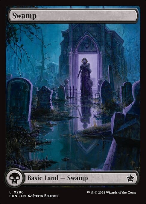 Swamp (286) - Full Art