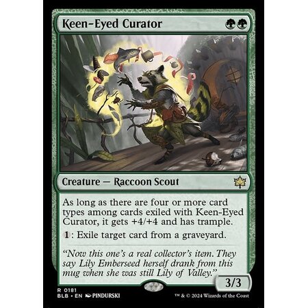 Keen-Eyed Curator - Foil