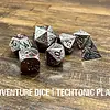 Metal RPG Dice Set - Techtonic Plates