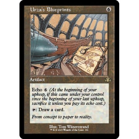Urza's Blueprints - Foil