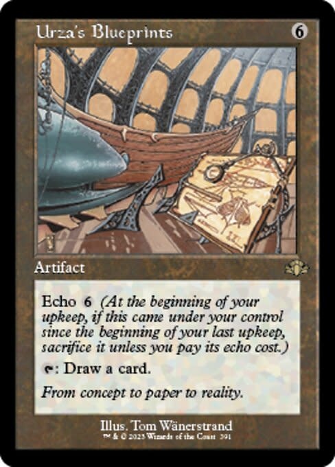 Urza's Blueprints - Foil