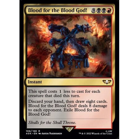Blood for the Blood God!