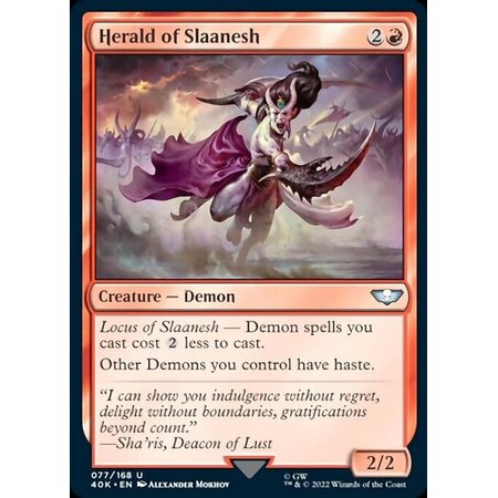 Herald of Slaanesh