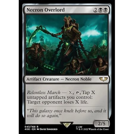 Necron Overlord