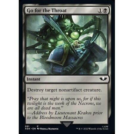 Go for the Throat
