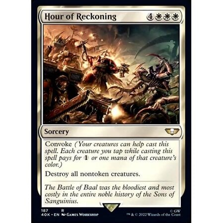 Hour of Reckoning
