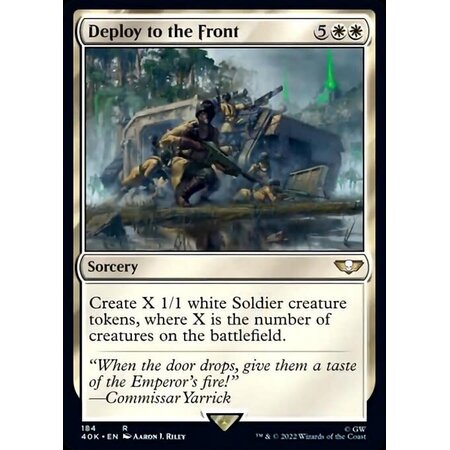 Deploy to the Front