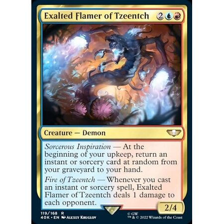 Exalted Flamer of Tzeentch
