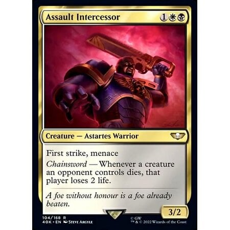 Assault Intercessor