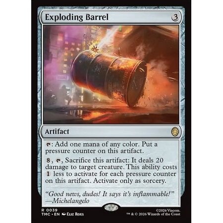 Exploding Barrel - Surge Foil