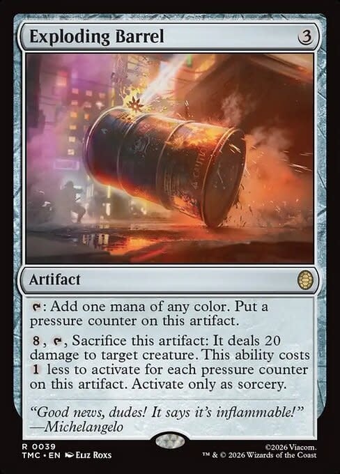 Exploding Barrel - Surge Foil