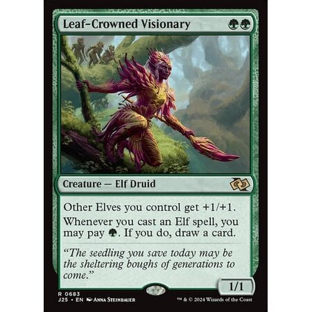 Leaf-Crowned Visionary
