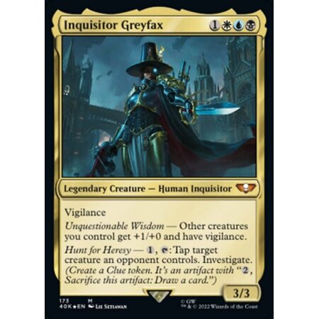 Inquisitor Greyfax (173) - Foil