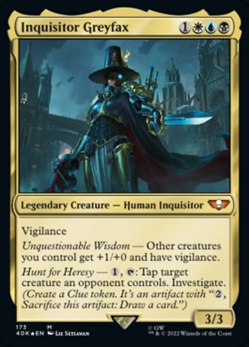 Inquisitor Greyfax (173) - Foil