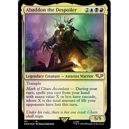Abaddon the Despoiler (171) - Foil