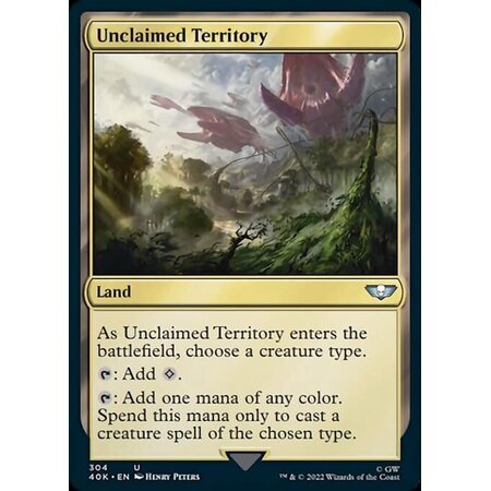 Unclaimed Territory