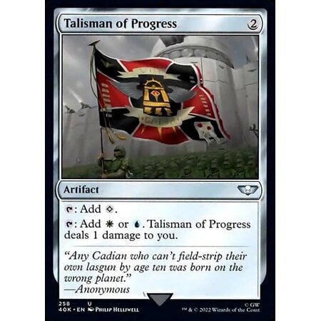 Talisman of Progress
