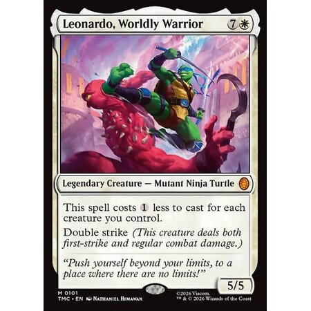 Leonardo, Worldly Warrior