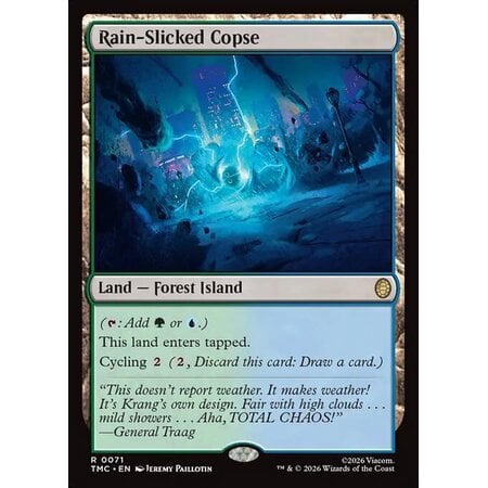 Rain-Slicked Copse