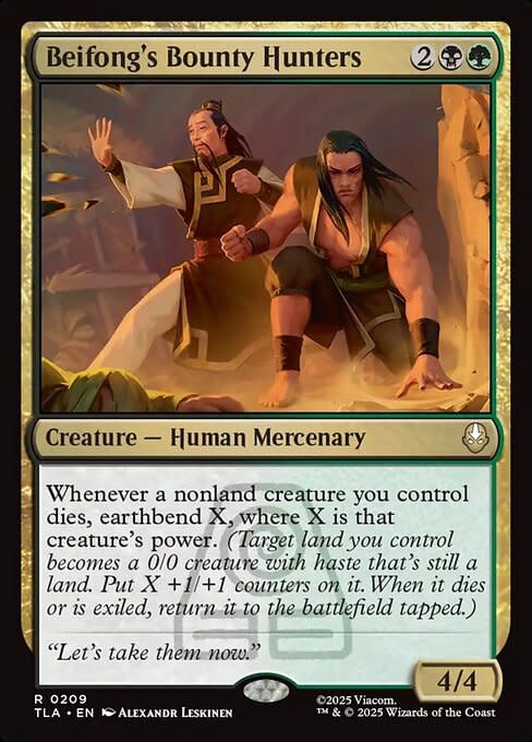 Beifong's Bounty Hunters - Foil