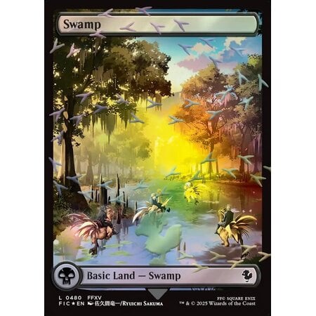 Swamp Full Art (480) - Chocobo Track Foil
