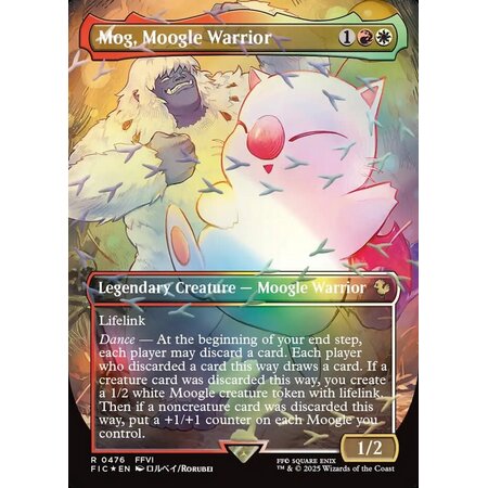 Mog, Moogle Warrior - Chocobo Track Foil