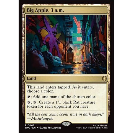 Big Apple, 3 a.m.