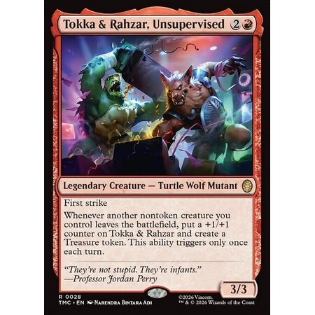 Tokka & Rahzar, Unsupervised