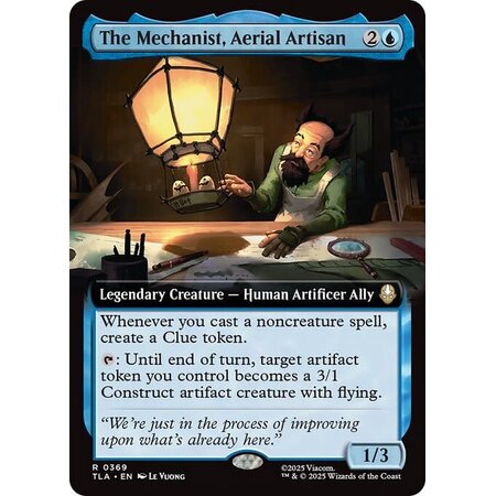 The Mechanist, Aerial Artisan - Foil
