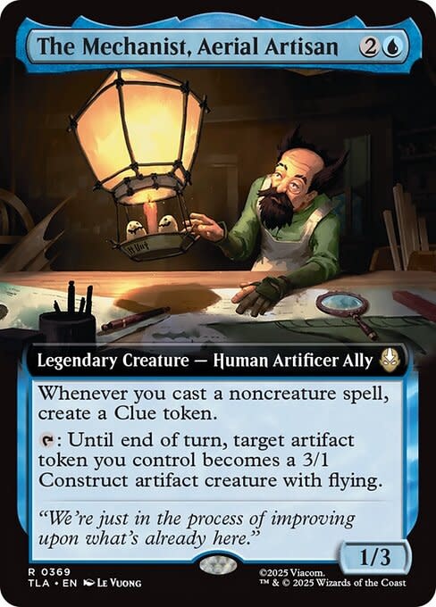The Mechanist, Aerial Artisan - Foil