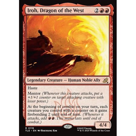 Iroh, Dragon of the West - Foil