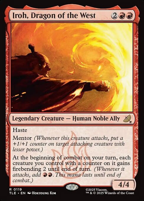 Iroh, Dragon of the West - Foil