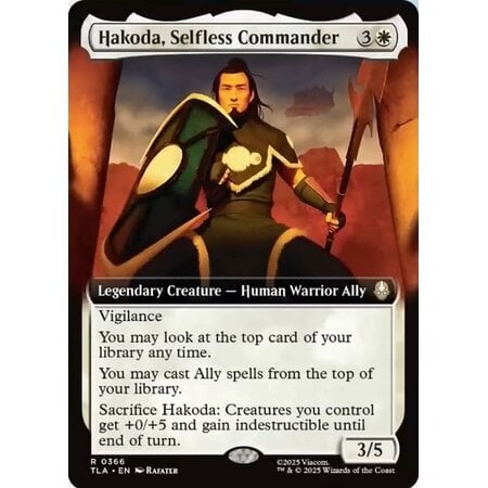 Hakoda, Selfless Commander