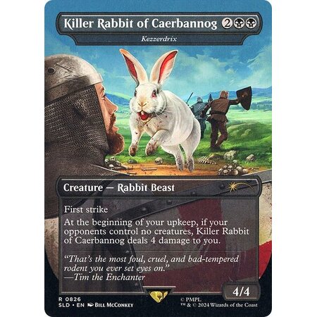 Kezzerdrix (Killer Rabbit of Caerbannog) - Foil