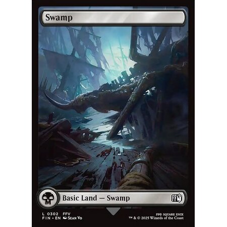 Swamp (302) - Full Art