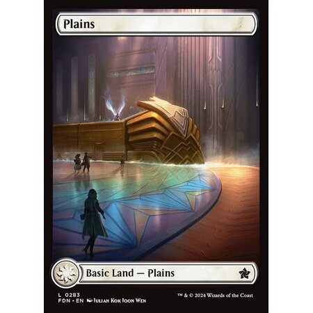 Plains (283) - Full Art - Foil