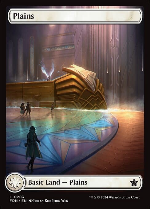 Plains (283) - Full Art - Foil