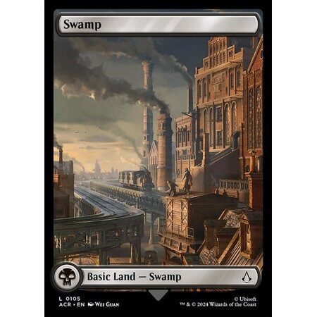 Swamp (105) - Full Art - Foil