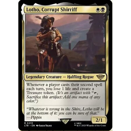 Lotho, Corrupt Shirriff
