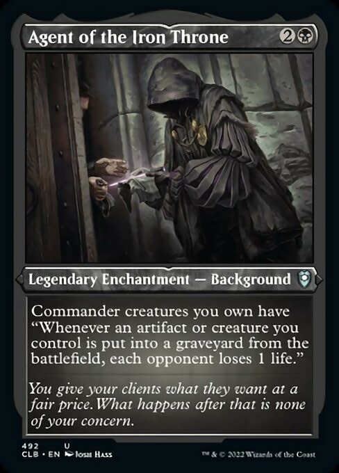 Agent of the Iron Throne - Foil-Etched