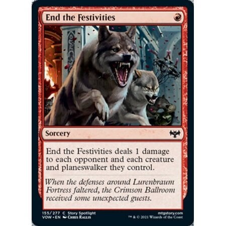 End of Festivities - Foil