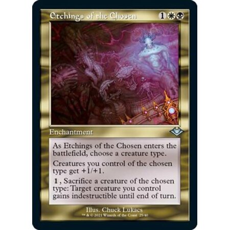 Etchings of the Chosen - Foil