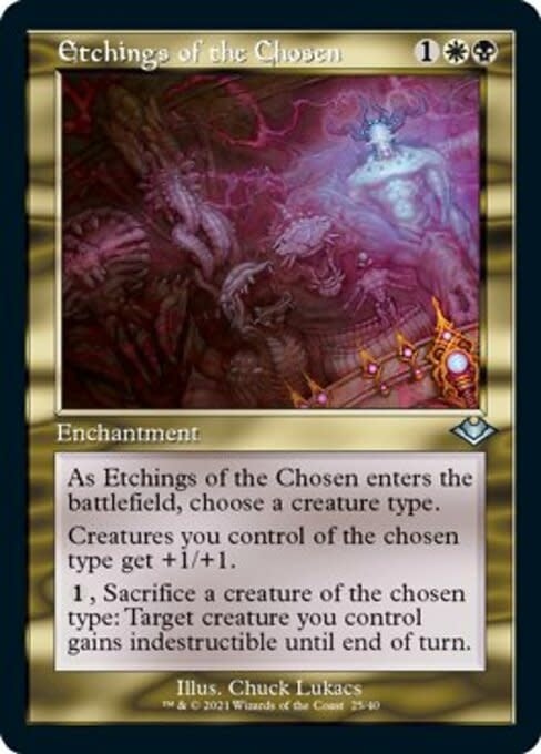 Etchings of the Chosen - Foil