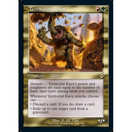 Territorial Kavu - Foil-Etched