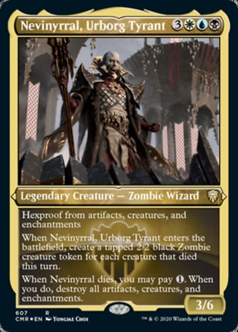 Nevinyrral, Urborg Tyrant - Foil-Etched