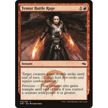 Temur Battle Rage - Foil